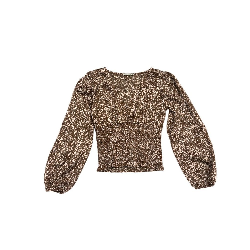 Illa Illa Long Sleeve Blouse Size: S